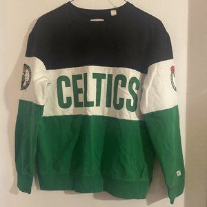 Irish Celtics Crewneck Striped Sweatshirt Sz S/XS Leprechaun Tailgate